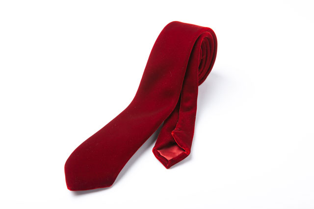 ネクタイ色ワインレッド