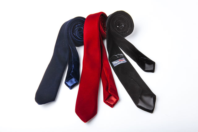 ベルベットネクタイ